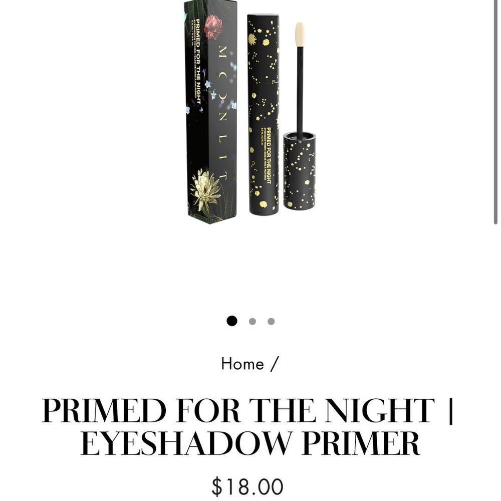 Moonlit primed for the night eyeshadow primer new never used